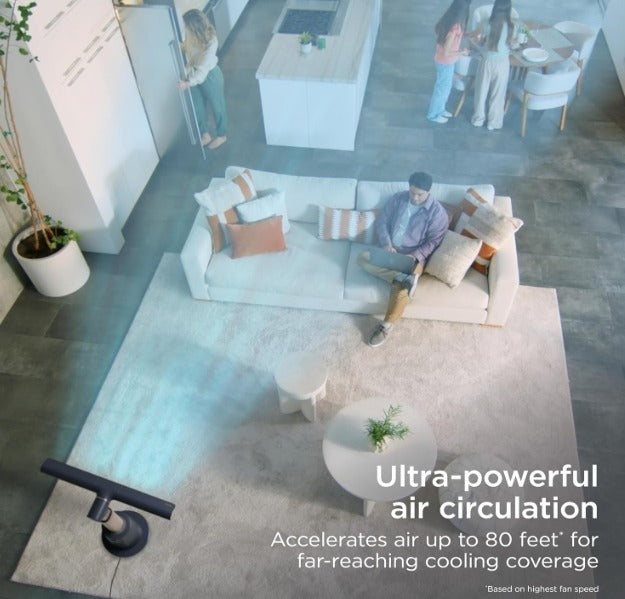 AeroPulse™ - Ultra-Powerful Bladeless Tower Fan