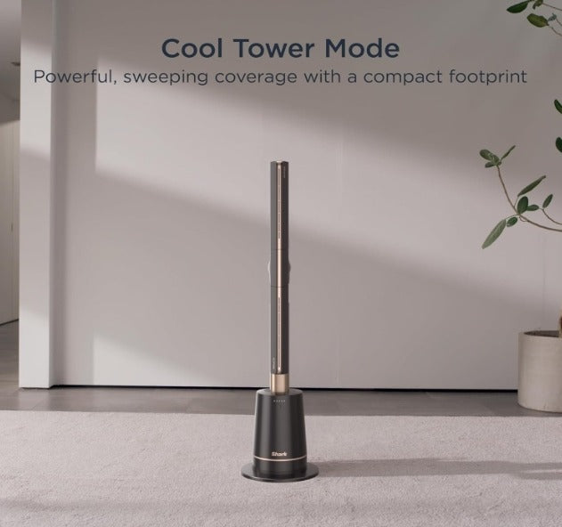 AeroPulse™ - Ultra-Powerful Bladeless Tower Fan