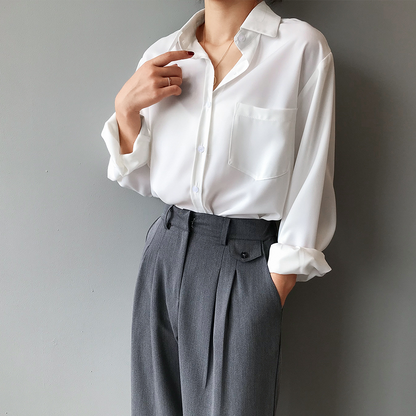 Ava™ | Elegante Vintage Blouse