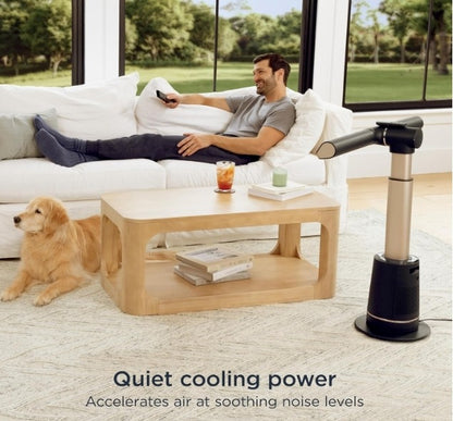 AeroPulse™ - Ultra-Powerful Bladeless Tower Fan